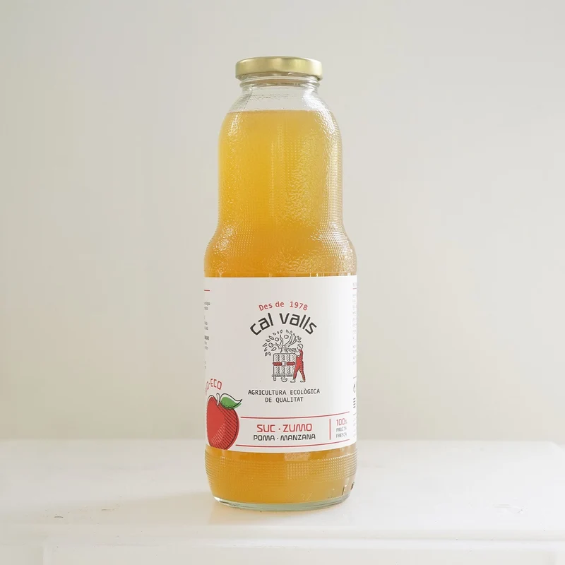 Zumo de manzana ecológico