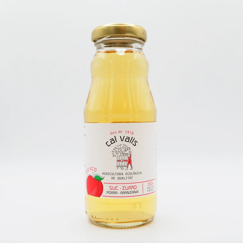 Zumo de manzana ecológico