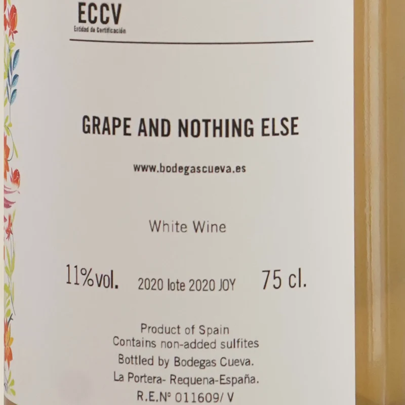 Vino espumoso natural Joy Ancestral - Botella 75cl