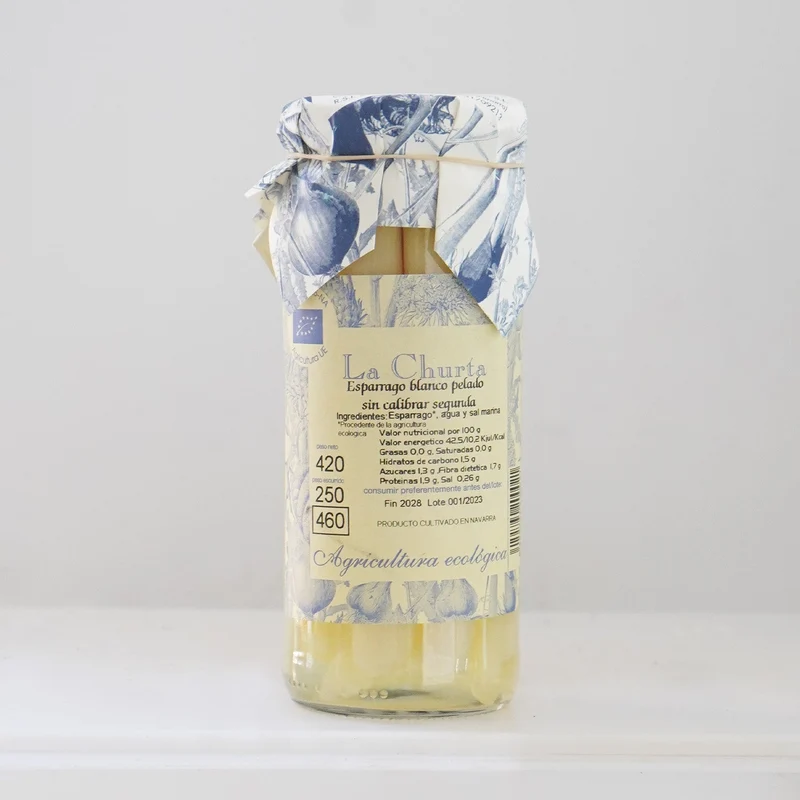 Espárrago blanco en conserva ecológico - 420g