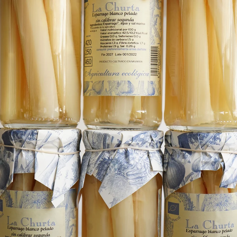 Espárrago blanco en conserva ecológico - 420g
