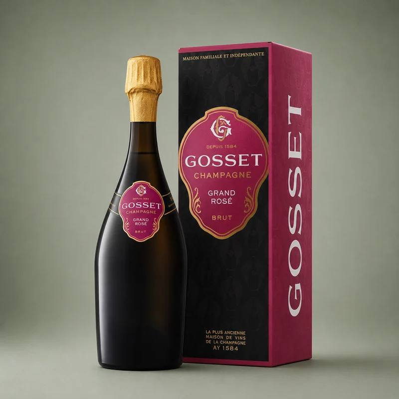 GOSSET | BRUT GRAND ROSE CHAMPAGNE 75cl