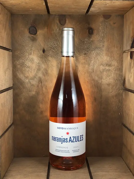 Vino Naranjas azules
