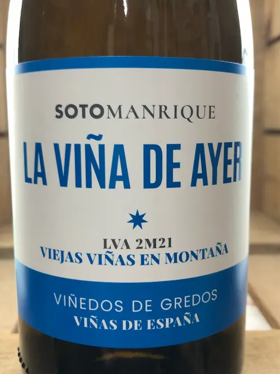 La Viña de Ayer Albillo Real
