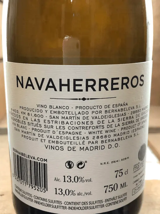Navaherreros blanco