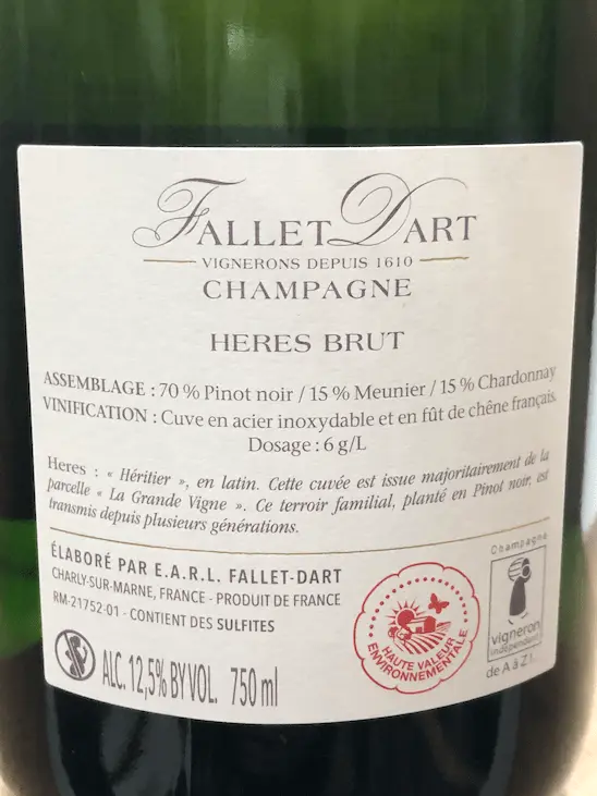 Champagne Heres Brut