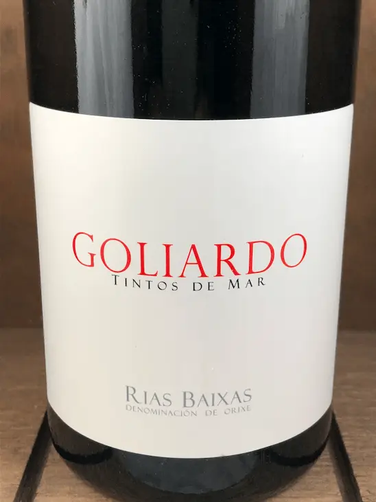 Vino Goliardo tinto del mar I Raúl Pérez