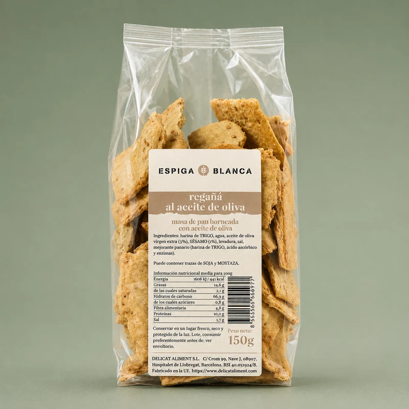 ESPIGA BLANCA | REGAÑA ACEITE OLIVA 150gr