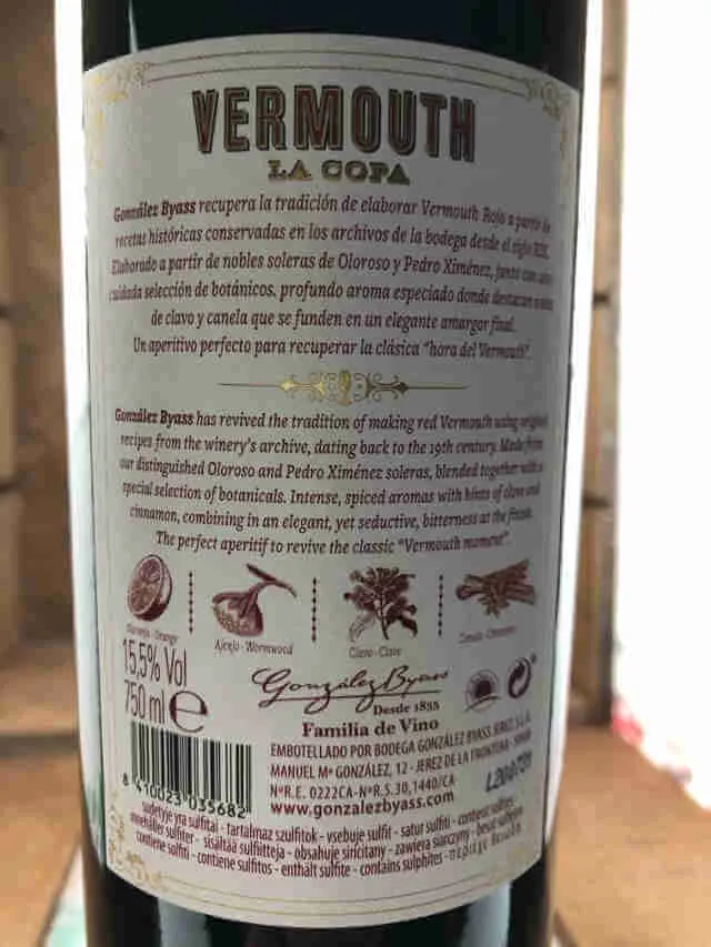 Vermut La copa