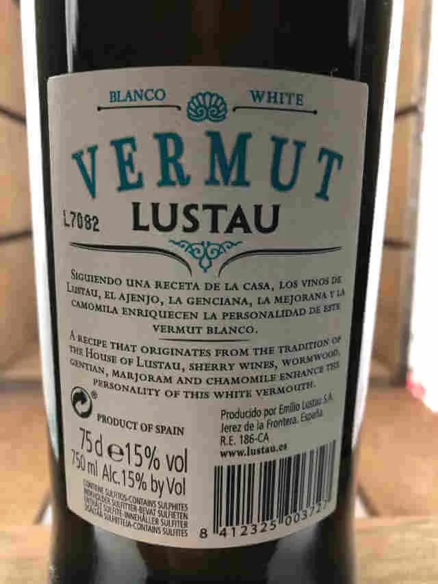Vermut Lustau blanco