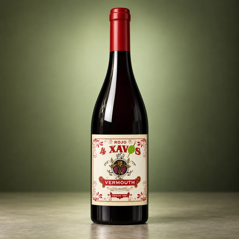 4 XAVOS | VERMUT ROJO 75CL