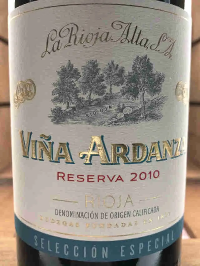 Viña Ardanza reserva