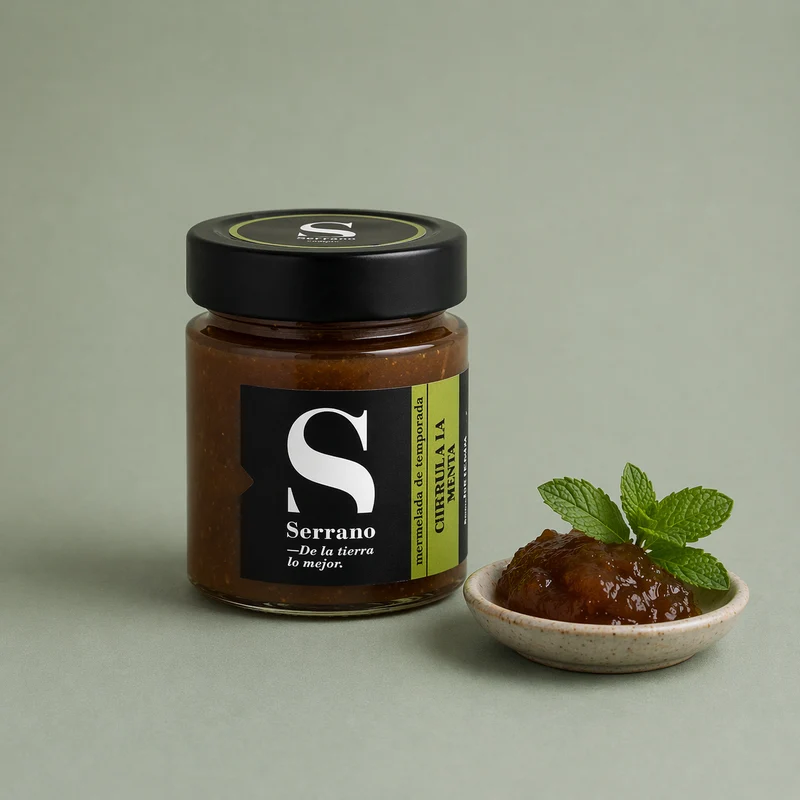 SERRANO | MERMELADA DE CIRUELA A LA MENTA 175gr