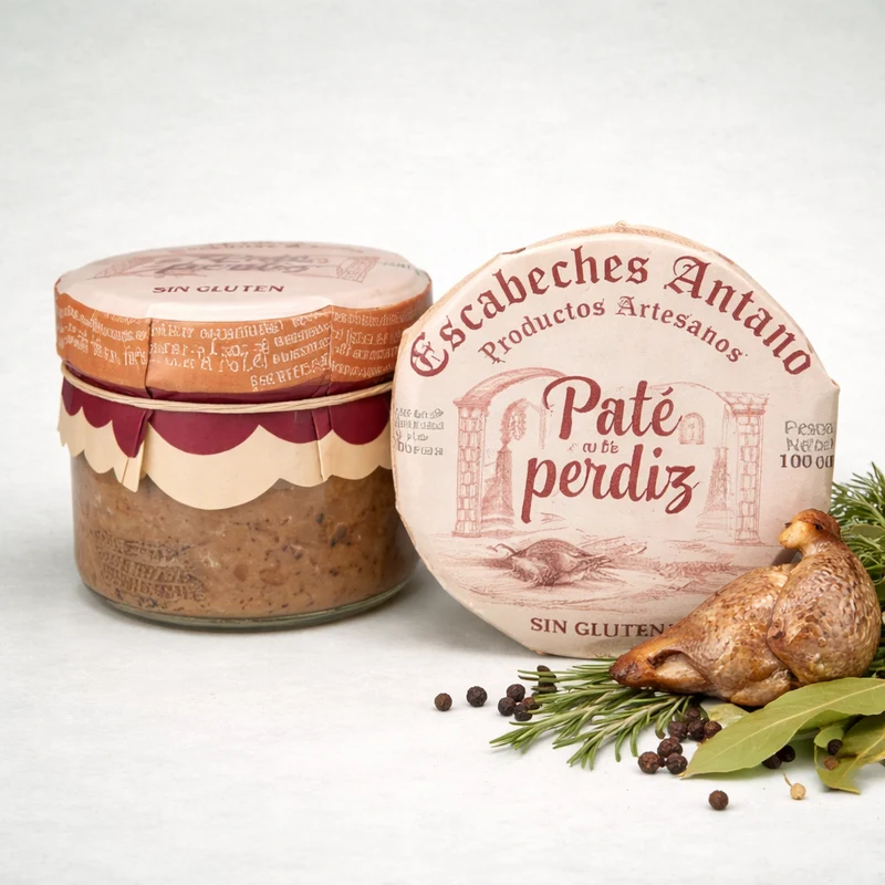 ESCABECHES ANTAÑO | PATE DE PERDIZ 110gr