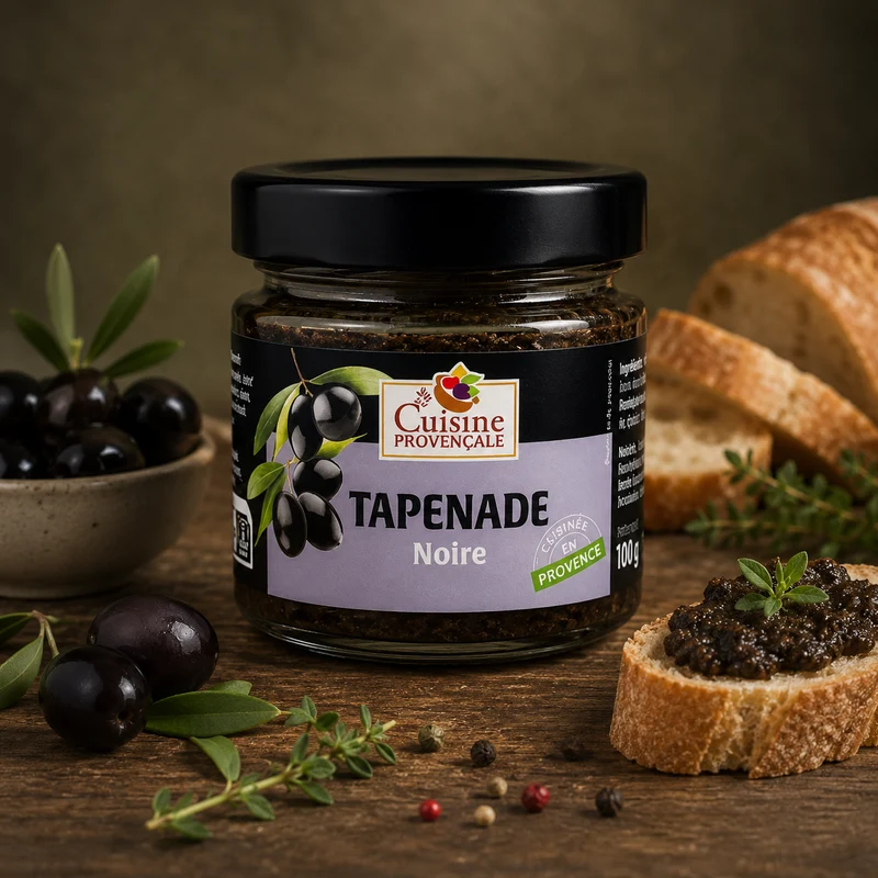 LA CUISINE PROVENÇALE | TAPENADE NOIRE 100gr