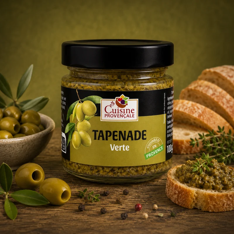 LA CUISINE PROVENÇALE | TAPENADE VERTE 100gr