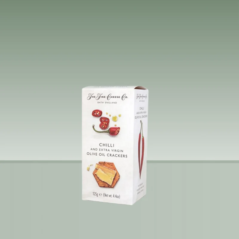 THE FINE CHEESE CO. | CRACKERS CHILI Y AOVE 125gr