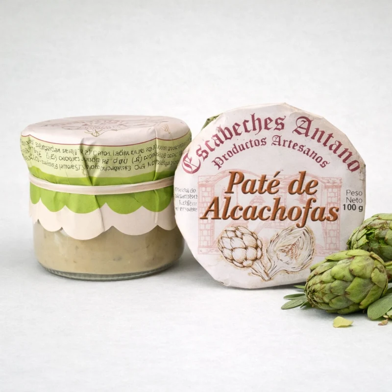 ESCABECHES ANTAÑO | PATE DE ALCACHOFAS 110gr
