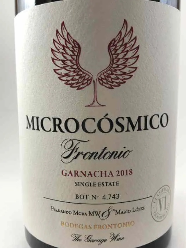 Microcósmico Frontonio Garnacha