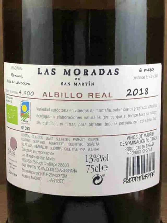 Las moradas Albillo real
