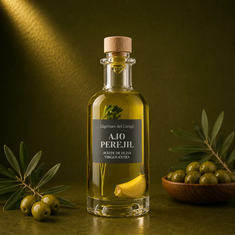 LLÀGRIMES DE CANIGÓ | AJO Y PEREJIL AOVE 250ml