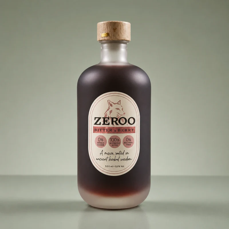 ZERO,O | BITTER & BERRY 500ml