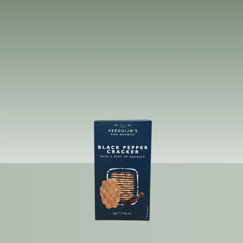 VERDUIJN´S | BLACK PEPPER CRACKER 75gr