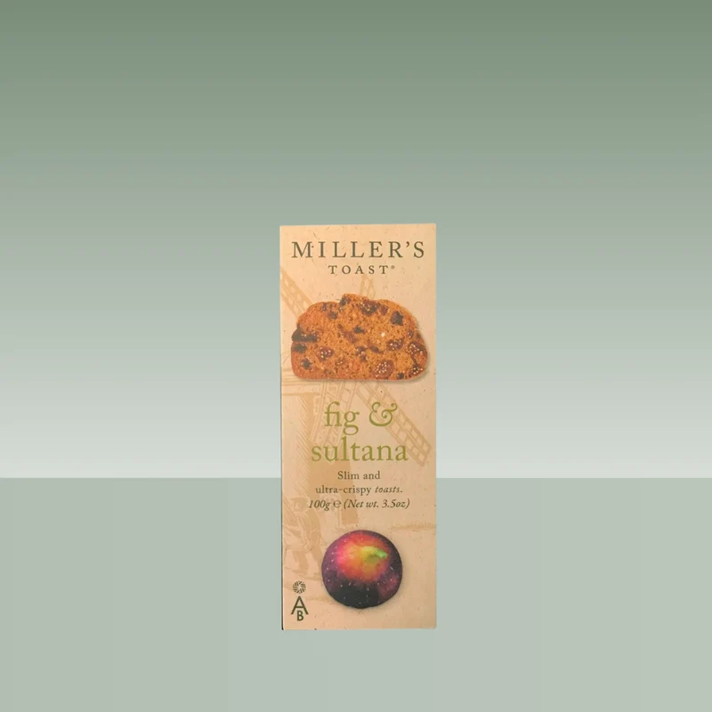 MILLER´S | HIGO Y PASA SULTANA ARTISAN CRACKERS 100gr