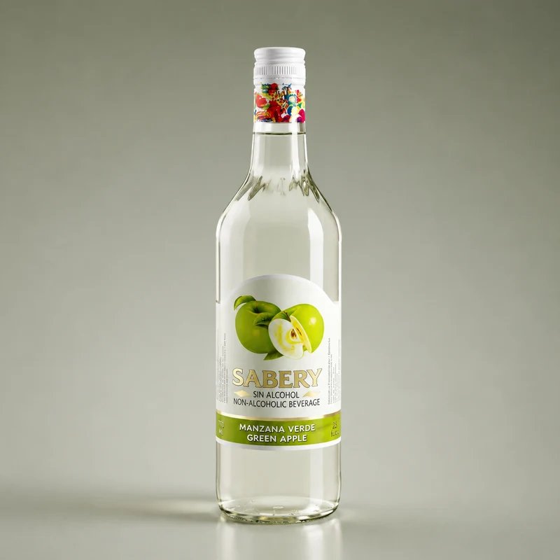 SABERY | MANZANA VERDE SIN ALCOHOL 70cl