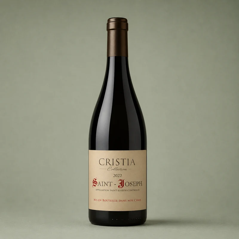 DOMAINE DE CRISTIA | COLLECTION SAINT -JOSEPH 2022 75cl
