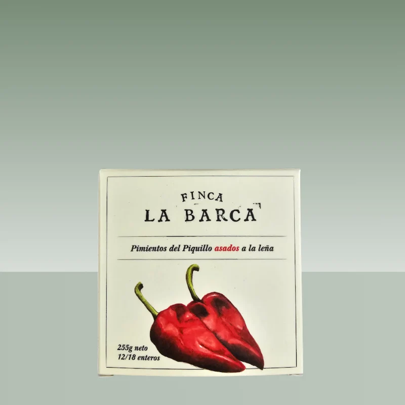 FINCA LA BARCA | PIMIENTOS DEL PIQUILLO ASADOS A LA LEÑA 225gr
