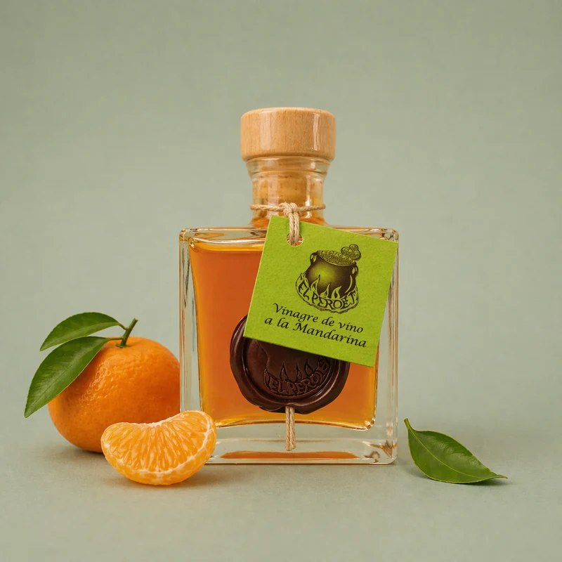 EL PEROLET | VINAGRE DE VINO A LA MANDARINA 10CL