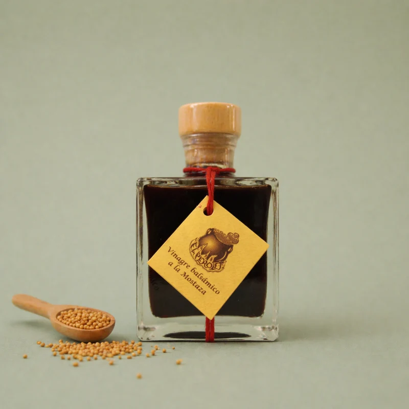 EL PEROLET | VINAGRE BALSÁMICO A LA MOSTAZA 10CL