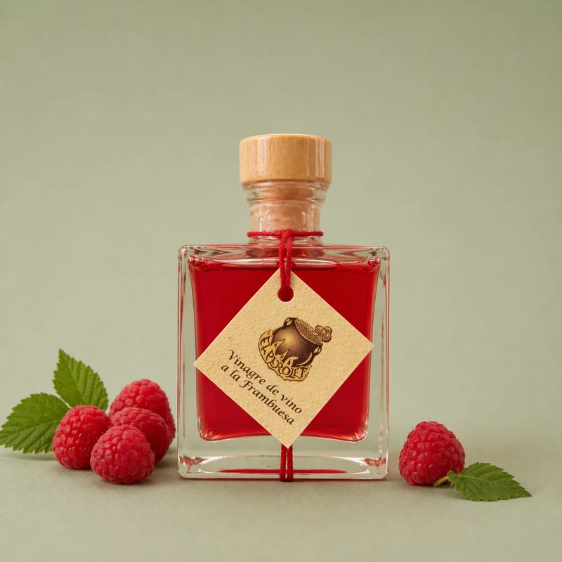 EL PEROLET | VINAGRE DE VINO A LA FRAMBUESA 10CL