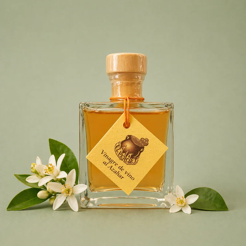 EL PEROLET | VINAGRE DE VINO AL AZAHAR 10CL