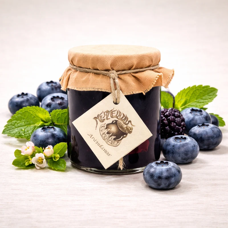 EL PEROLET | MERMELADA ARÁNDANOS PEQUEÑA 120GR