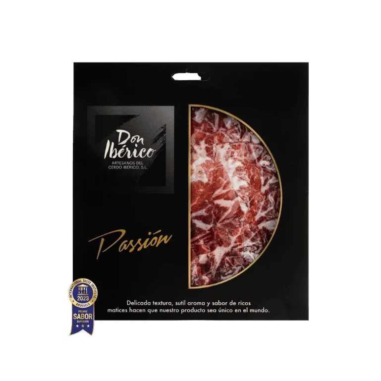 Surtido de Bellota 100% Ibérico loncheado de Don Ibérico, 5 sobres variados de 80 g