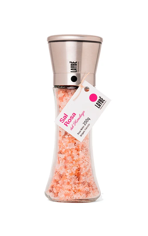 Molinillo sal rosa del Himalaya Laybé 200 g.