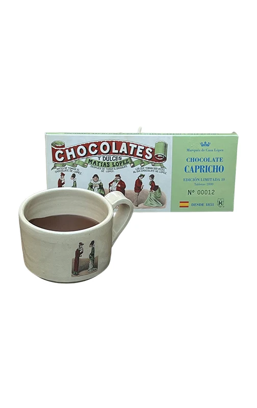 Chocolate capricho Matias Lópèz 75 gr.
