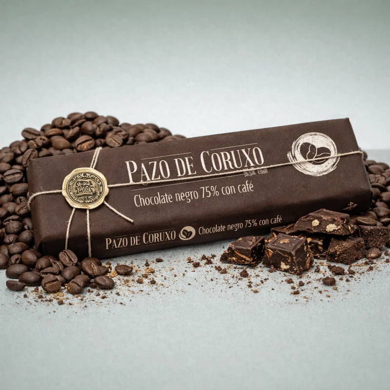 PAZO DE CORUXO | CHOCOLATE LECHE CON CAFÉ 300gr