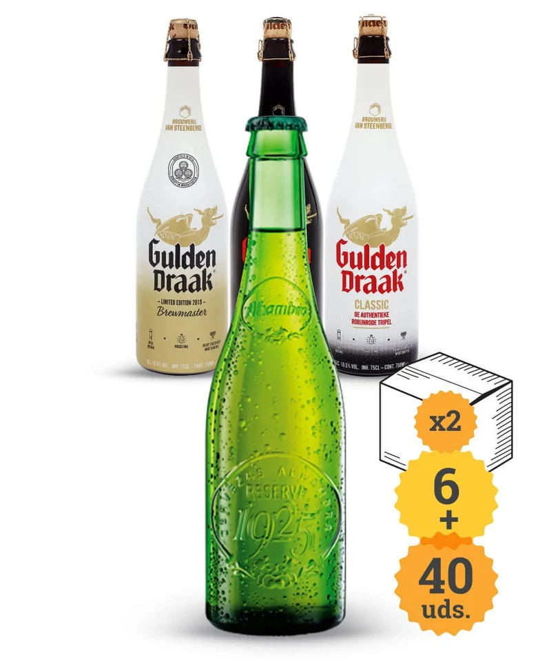 Alhambra + Dragón de Oro Belga