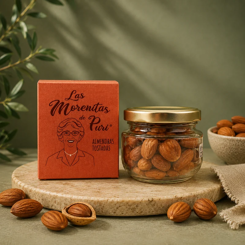 LAS MORENITAS DE PURI | ALMENDRAS TOSTADAS 65GR