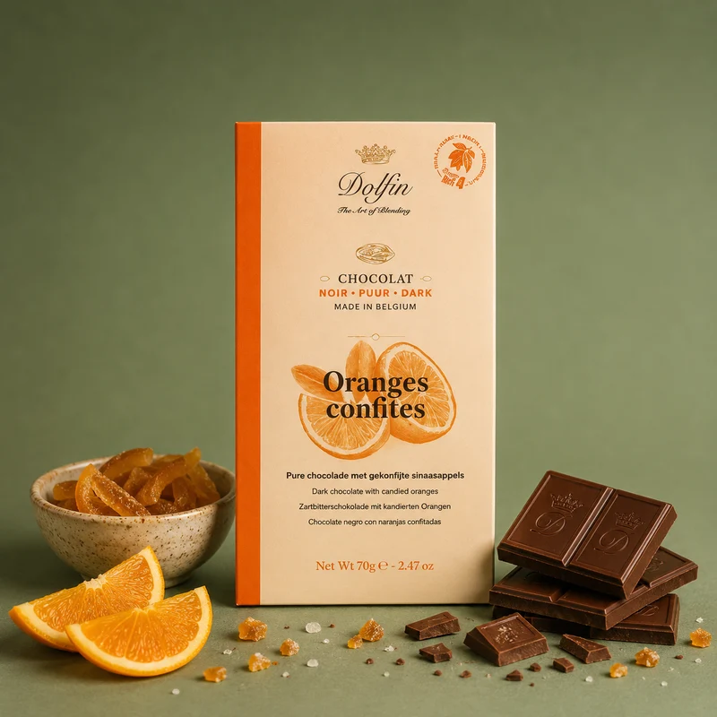 DOLFIN | ORANGES CONFITES 70gr