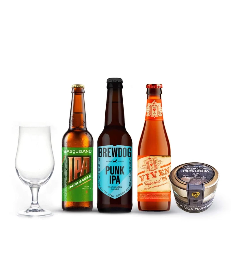 IPAs con audiocata, pack de cervezas