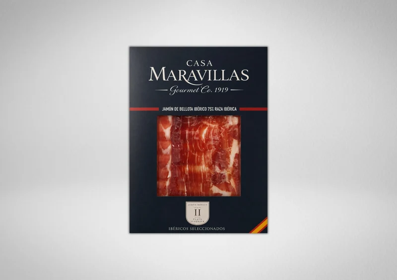 Jamón Bellota 50% Ibérico — Loncheado