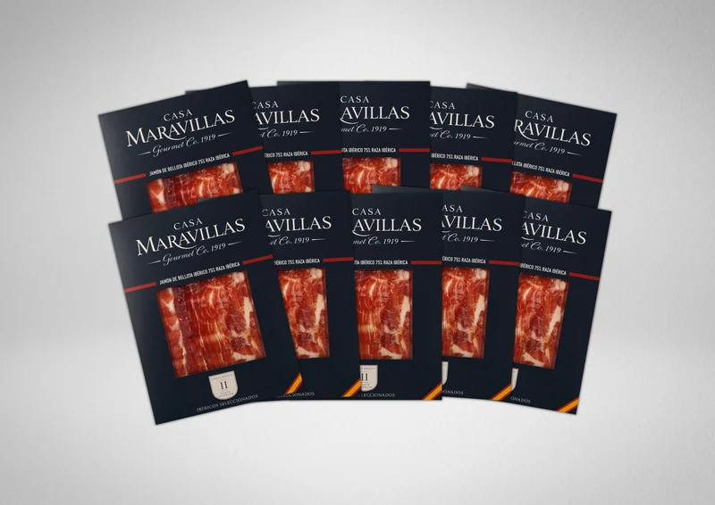 Jamón Bellota 50% Ibérico — Loncheado