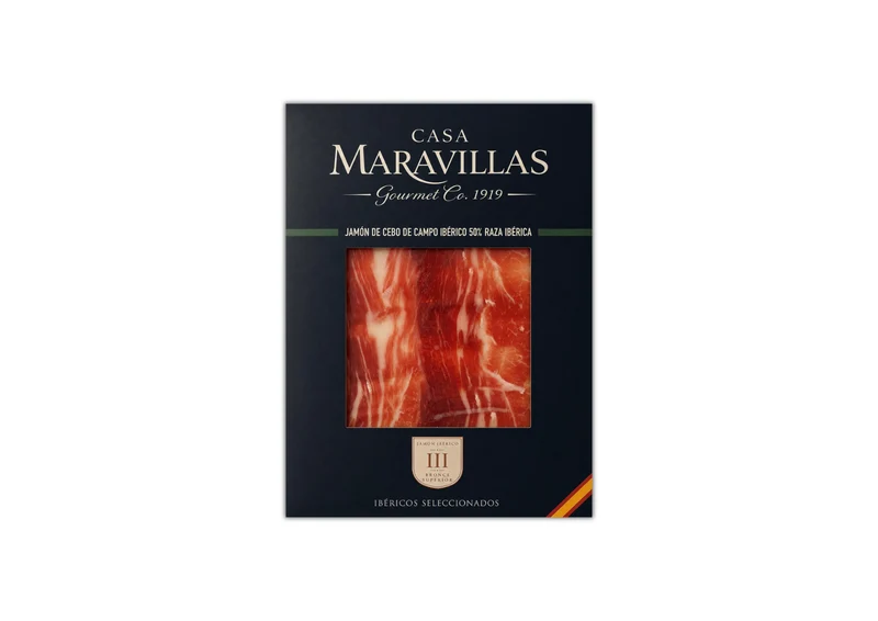 Jamón Cebo de Campo 50% Ibérico — Loncheado