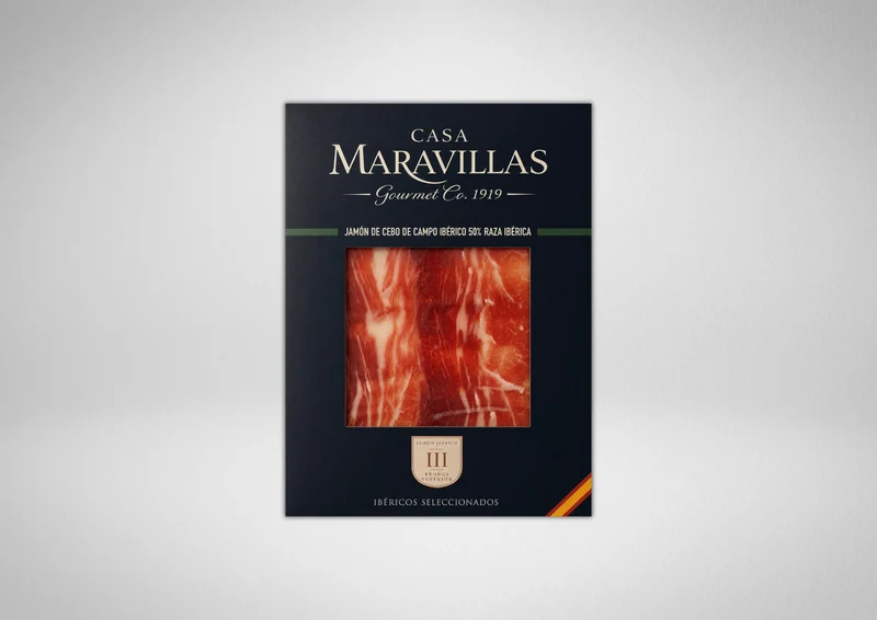 Jamón Cebo de Campo 50% Ibérico — Loncheado