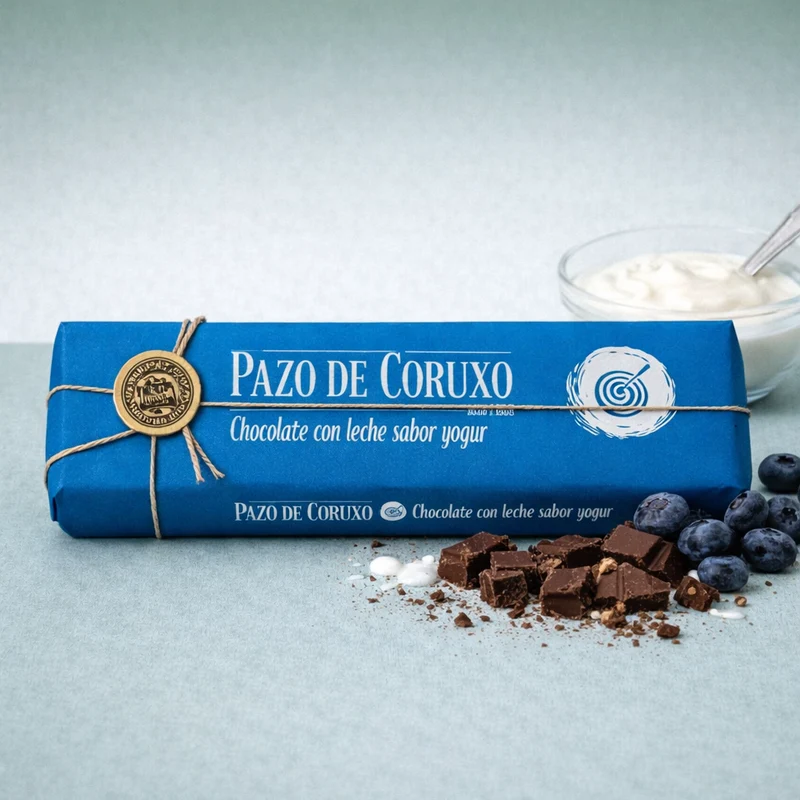 PAZO DE CORUXO | CHOCOLATE LECHE SABOR YOGUR 300gr