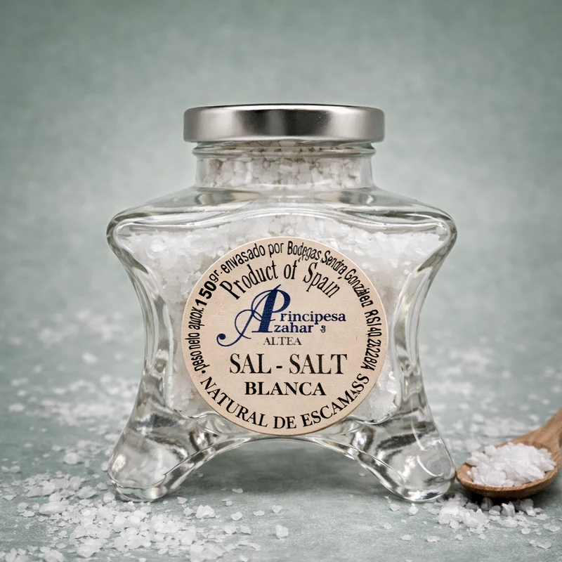 PRINCIPE DE AZAHAR | SAL ESCAMAS BLANCA 150gr
